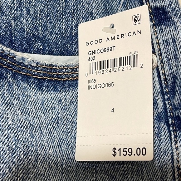 Good American Good '90s Icon In Blue065 Size 4 - Picture 9 of 10